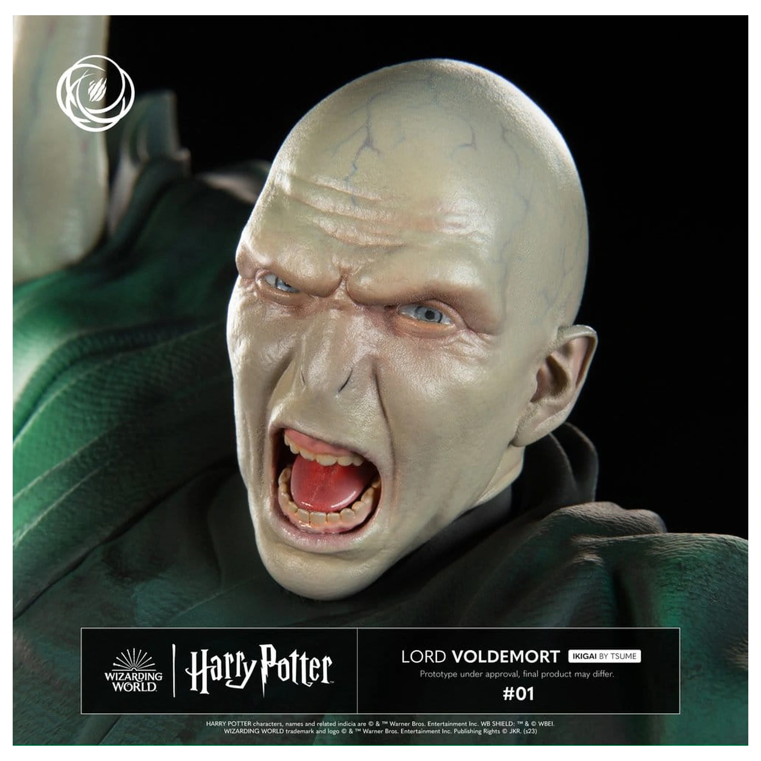 Harry Potter IKIGAI Figure 1/6 Lord Voldemort 32 cm fotografii produktu
