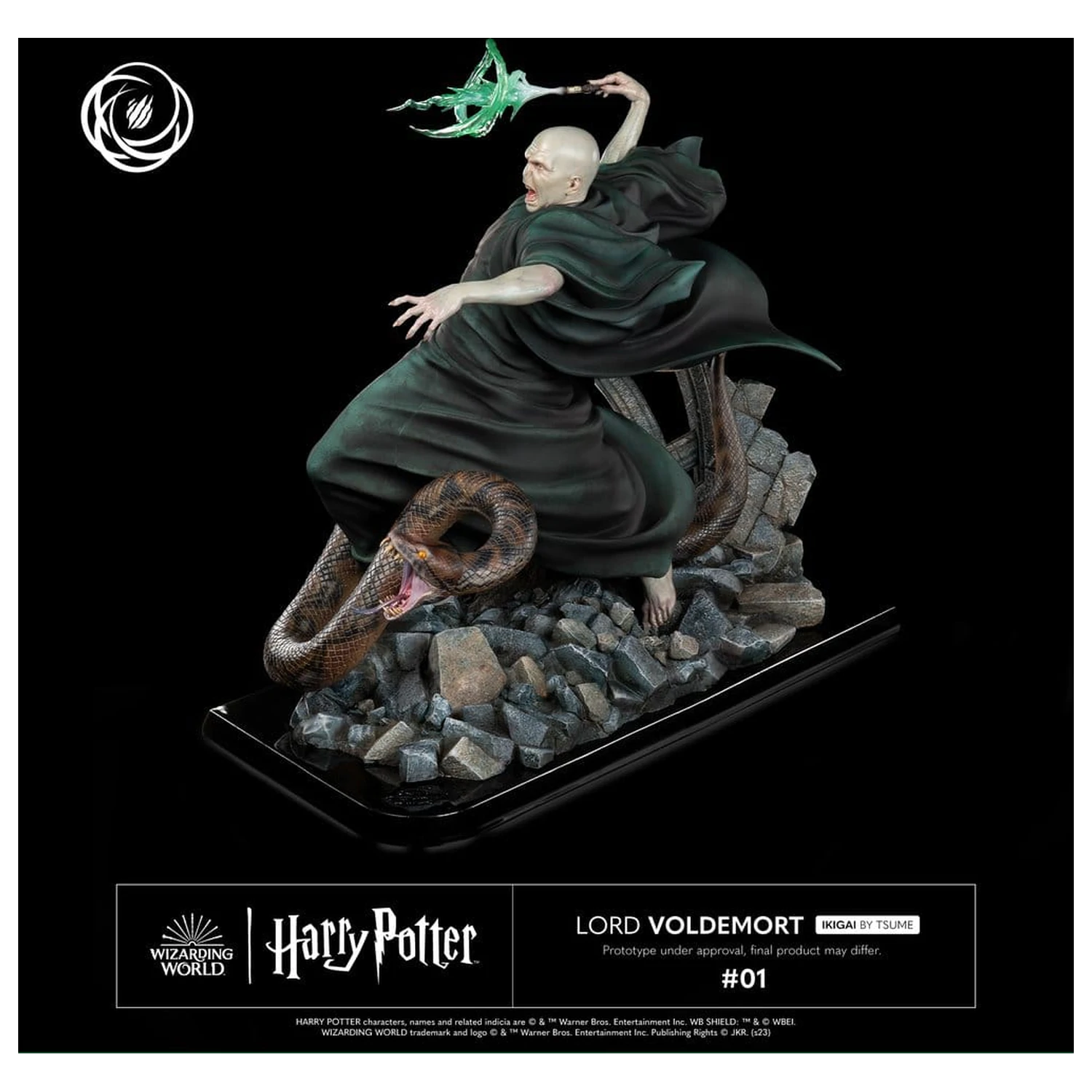 Harry Potter IKIGAI Figure 1/6 Lord Voldemort 32 cm fotografii produktu