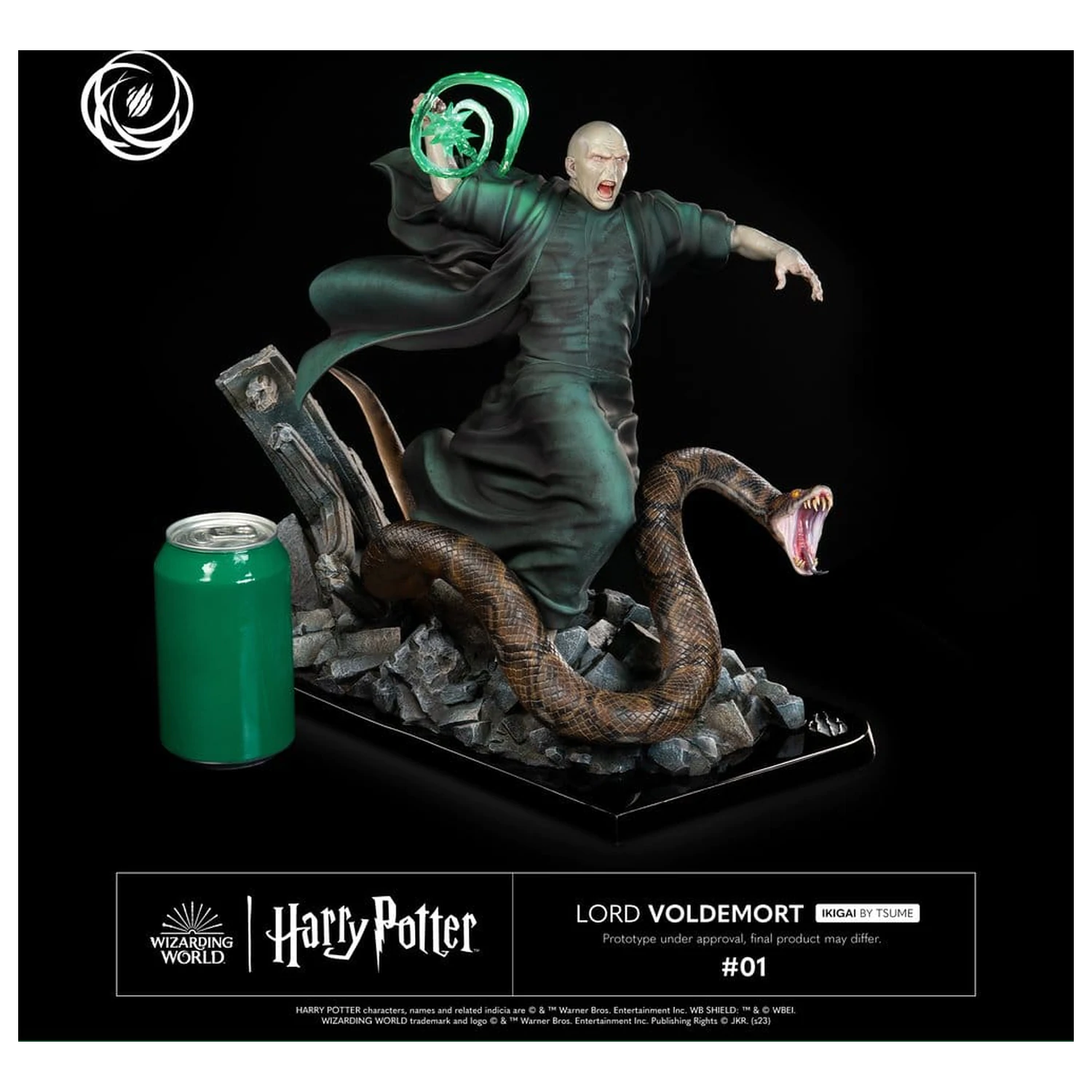 Harry Potter IKIGAI Figure 1/6 Lord Voldemort 32 cm fotografii produktu