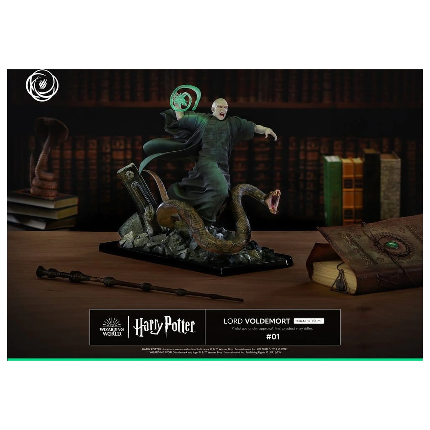 Harry Potter IKIGAI Figure 1/6 Lord Voldemort 32 cm fotografii produktu