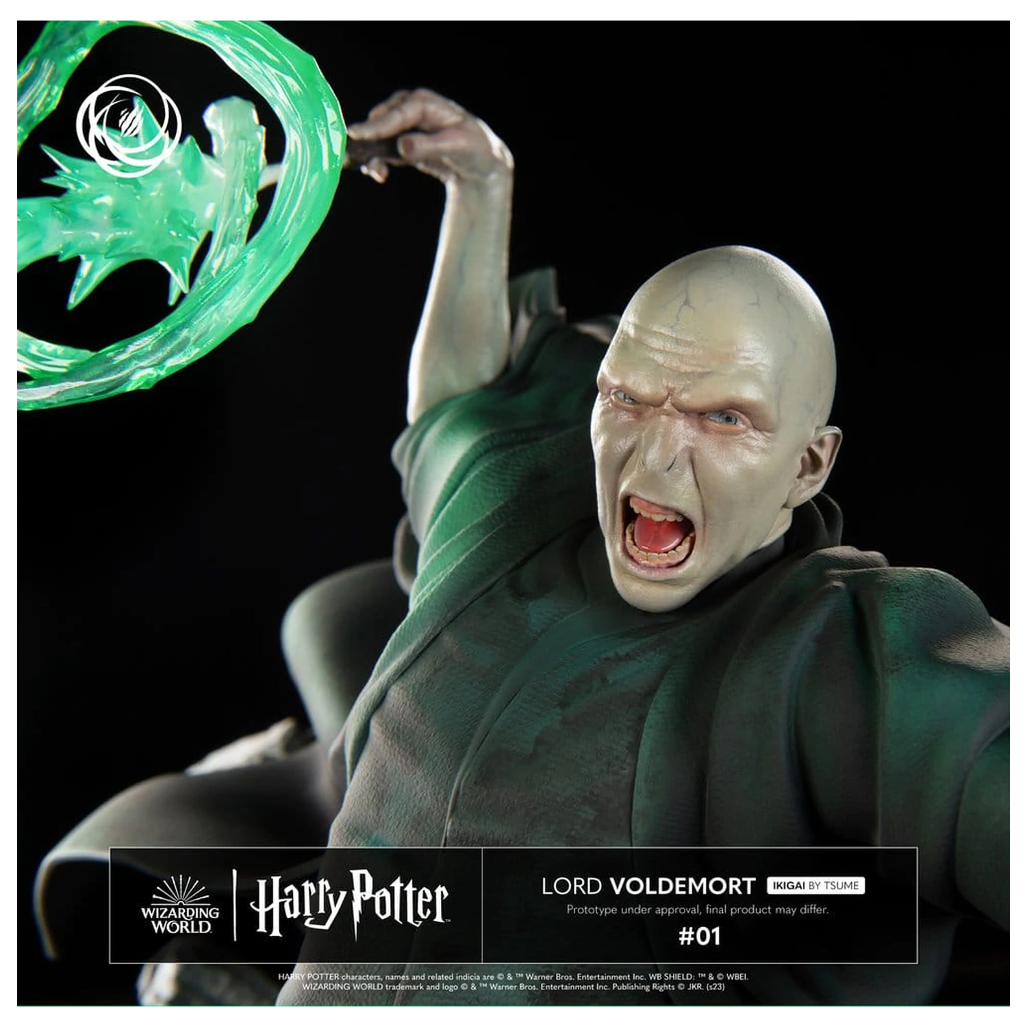 Harry Potter IKIGAI Figure 1/6 Lord Voldemort 32 cm fotografii produktu