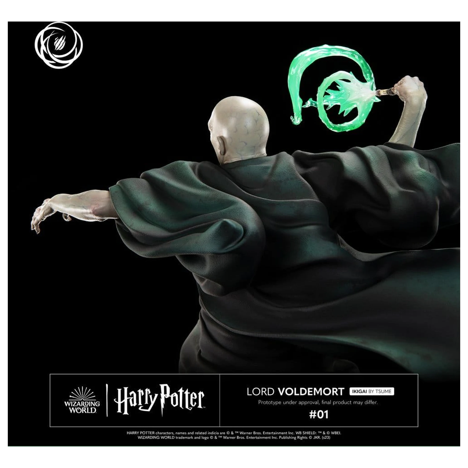 Harry Potter IKIGAI Figure 1/6 Lord Voldemort 32 cm fotografii produktu
