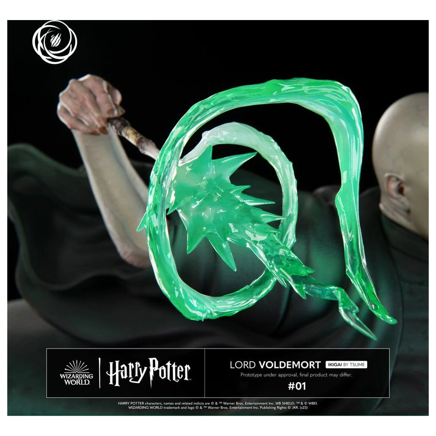 Harry Potter IKIGAI Figure 1/6 Lord Voldemort 32 cm fotografii produktu