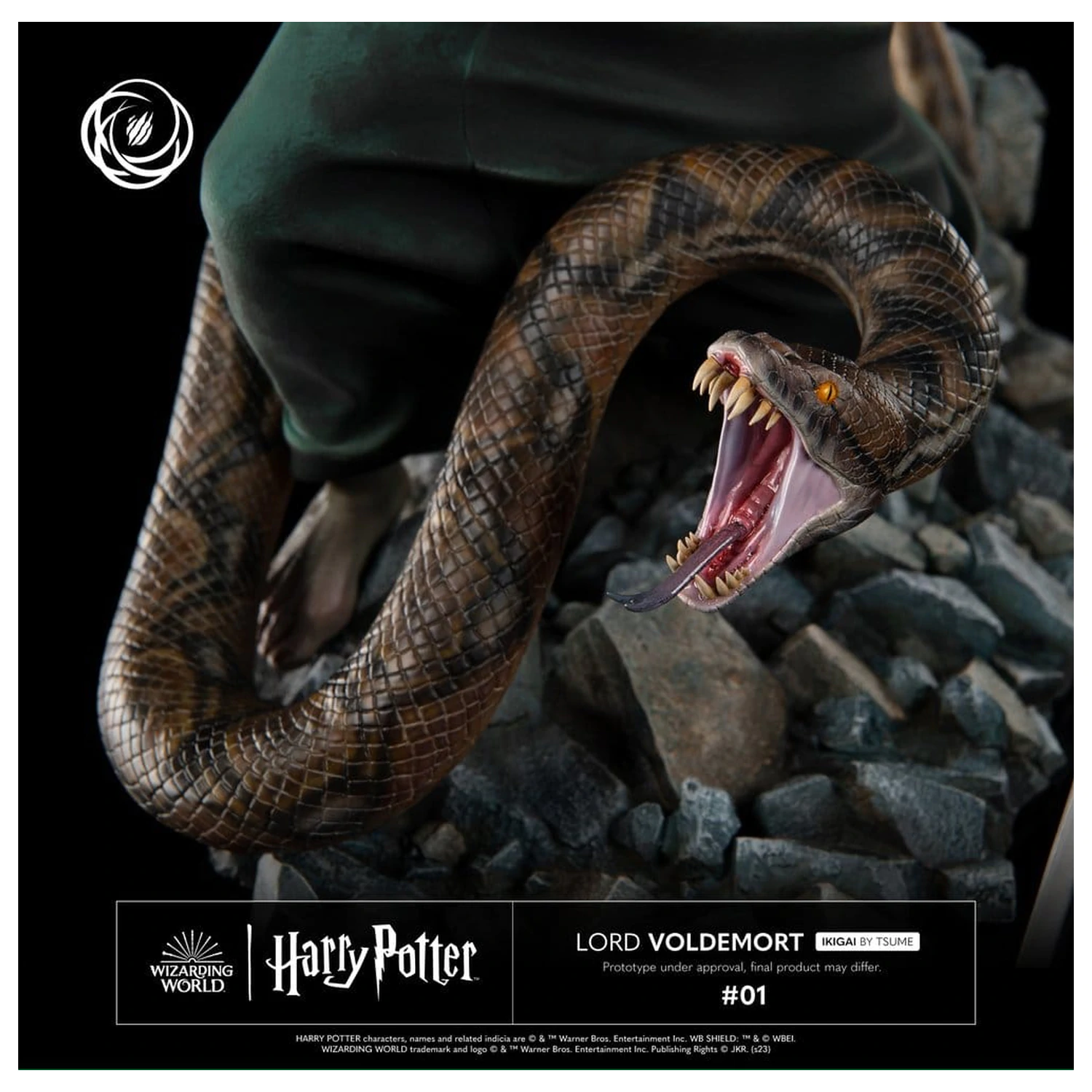 Harry Potter IKIGAI Figure 1/6 Lord Voldemort 32 cm fotografii produktu