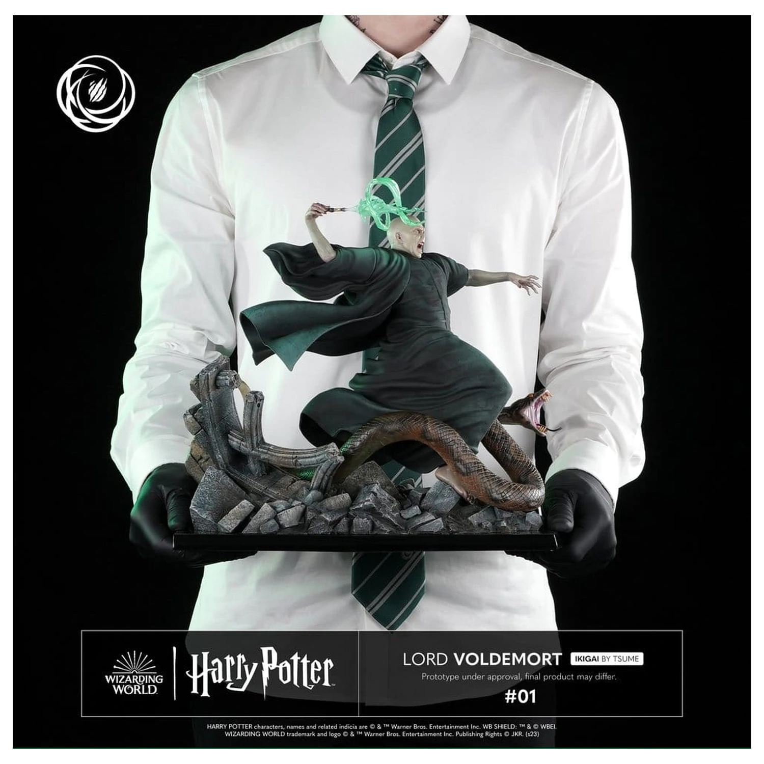 Harry Potter IKIGAI Figure 1/6 Lord Voldemort 32 cm fotografii produktu