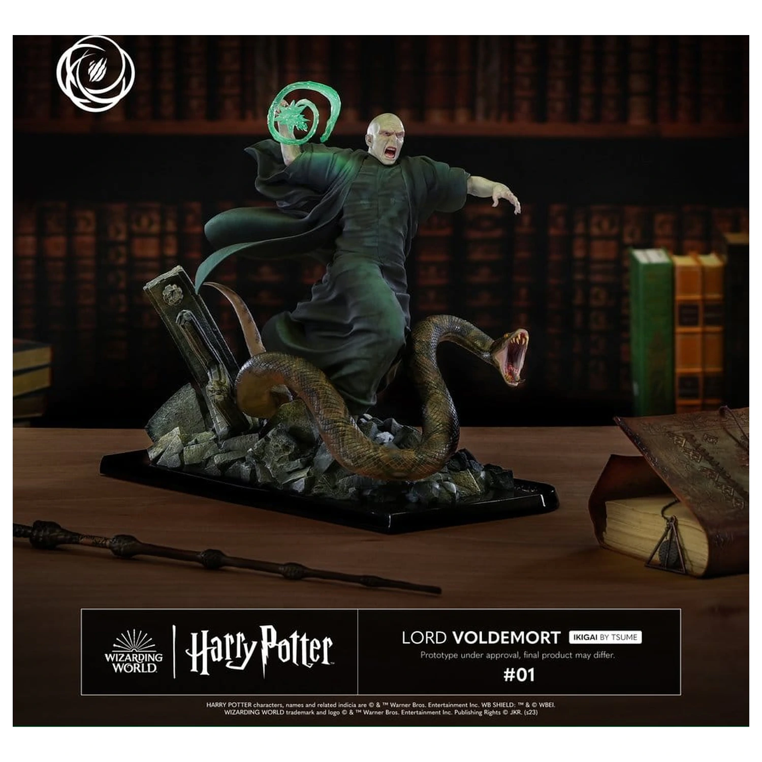 Harry Potter IKIGAI Figure 1/6 Lord Voldemort 32 cm fotografii produktu