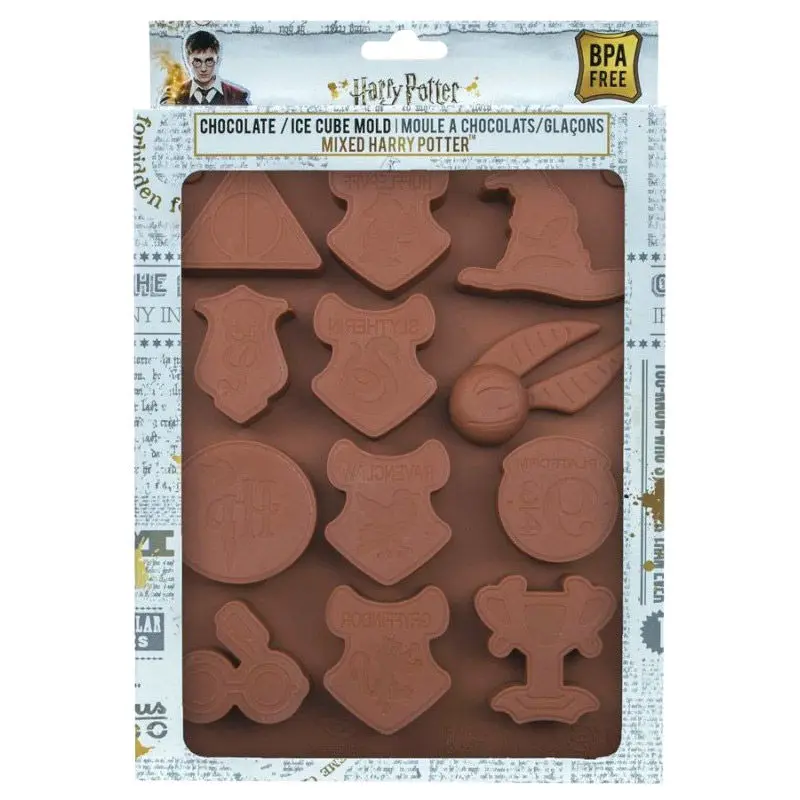 Harry Potter Chocolate / Ice Cube Mold Logos / Formička na čokoládu / led s logy fotografii produktu