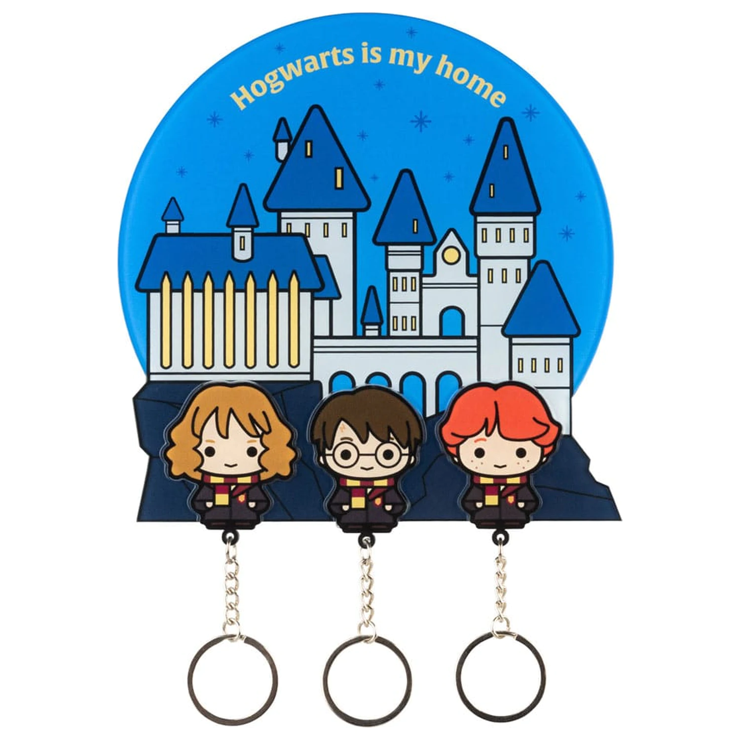 Harry Potter Stojan na klíče vč. 3 kroužků na klíče fotografii produktu