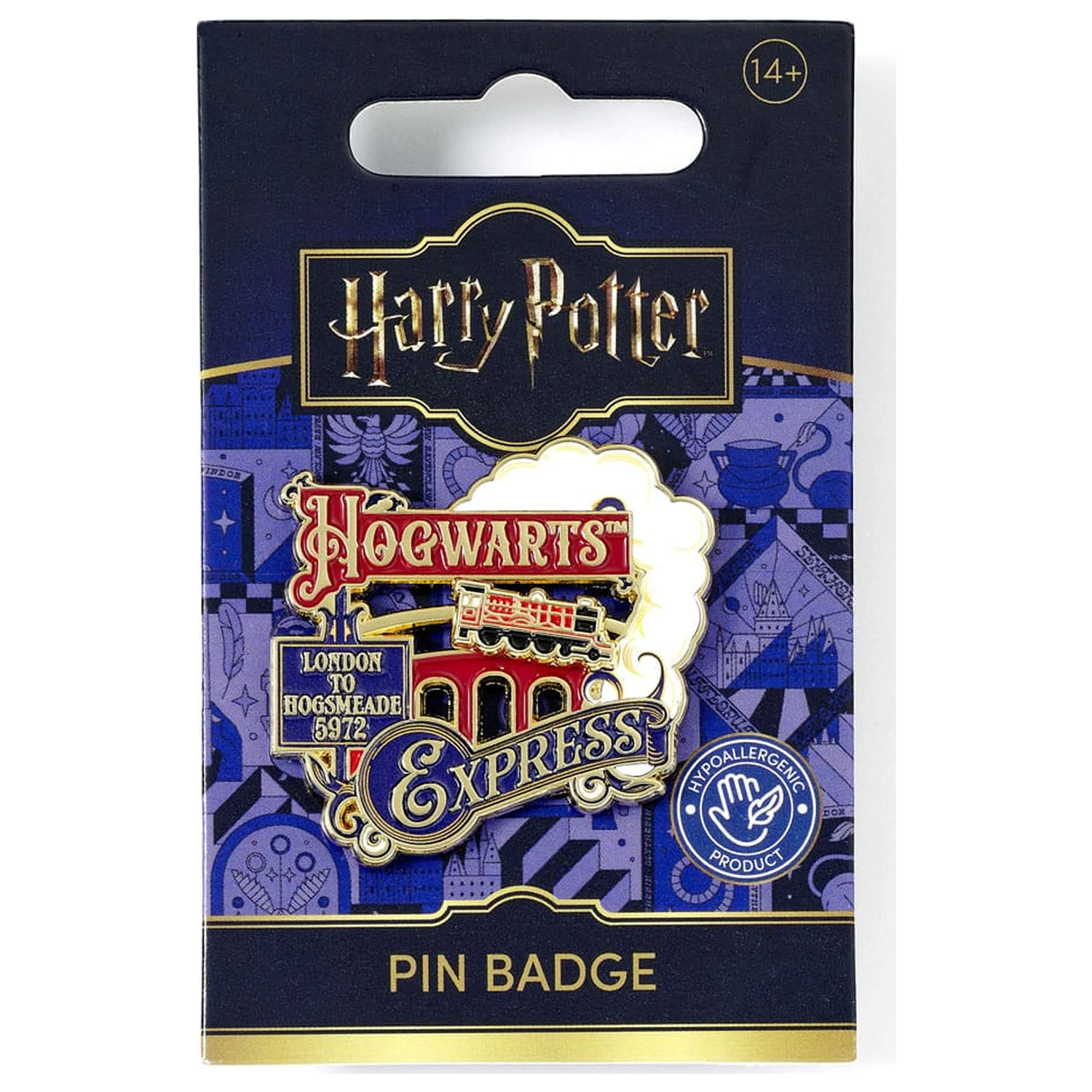 Harry Potter odznáček Hogwarts Express (zlatý odstín) fotografii produktu