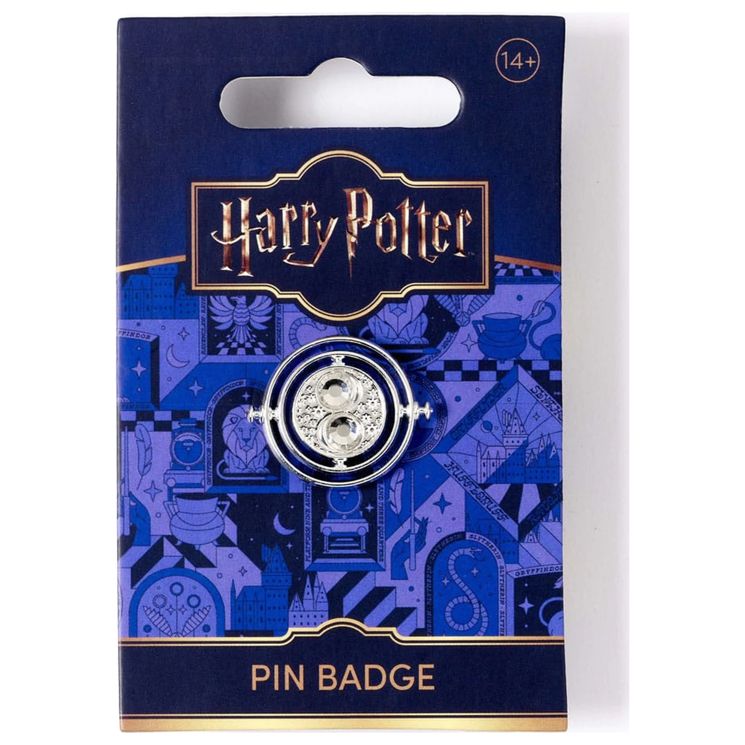 Harry Potter Pin odznak Time Turner (stříbrný tón) fotografii produktu
