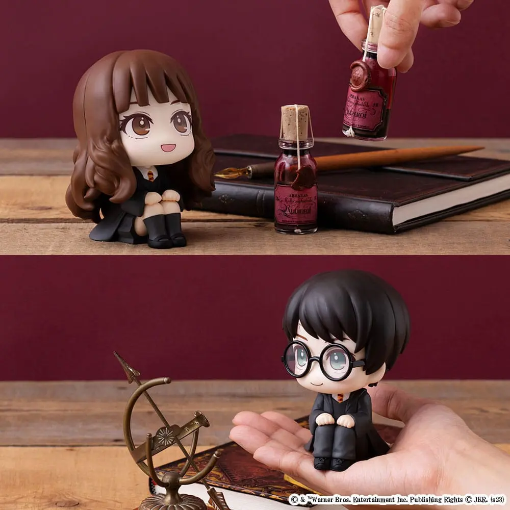 Harry Potter Look Up PVC soška Hermiona a Harry 11 cm fotografii produktu