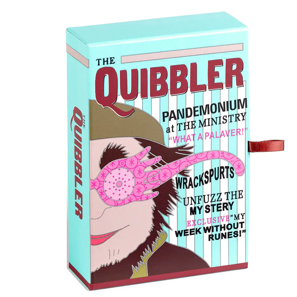 Harry Potter Luna Lovegoods Quibbler náušnice + náhrdelník fotografii produktu