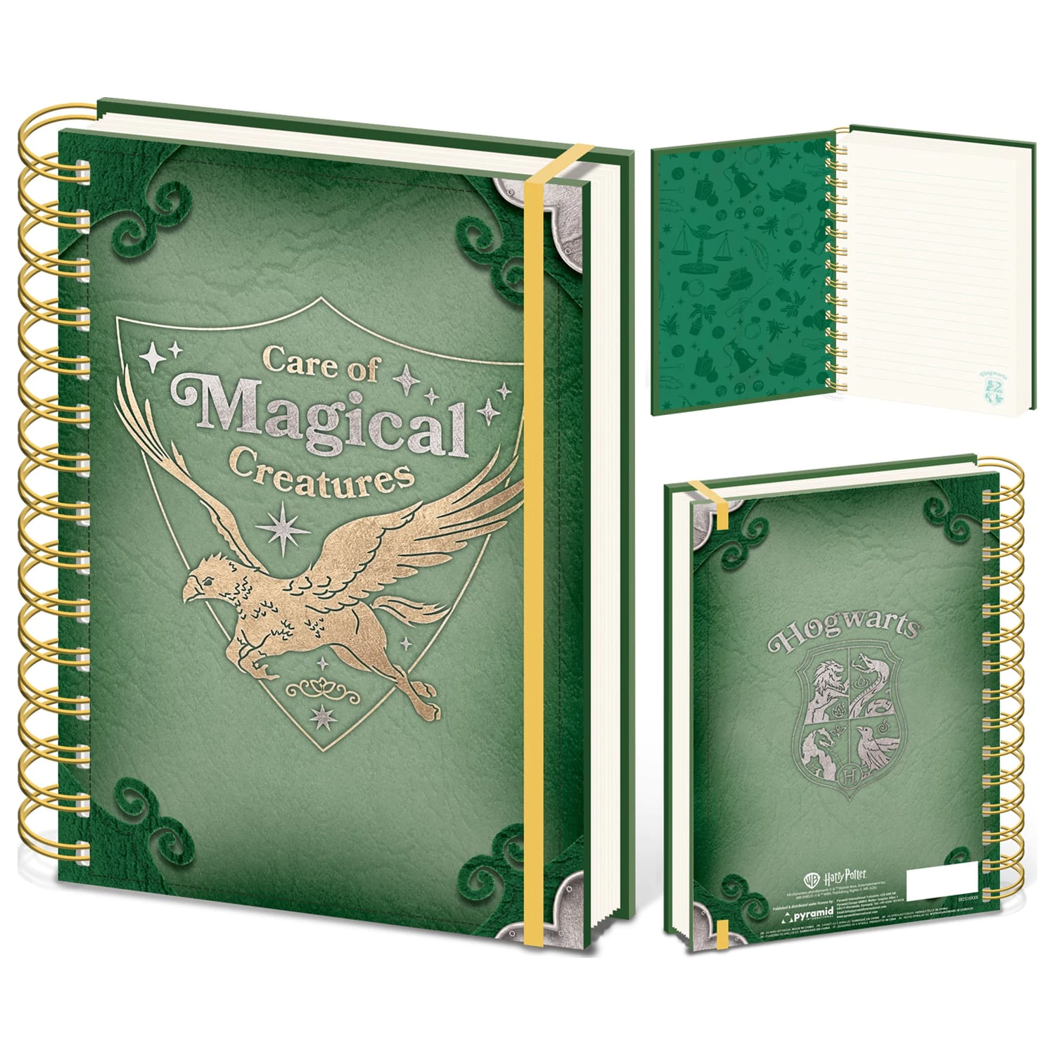 Harry Potter Magical Creatures A5 kroužkový Notebook fotografii produktu