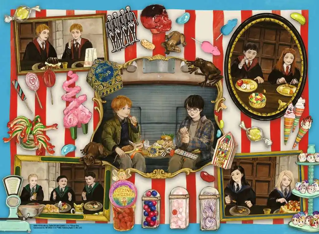 Harry Potter dětské puzzle XXL Magical Sweets (200 dílků) fotografii produktu