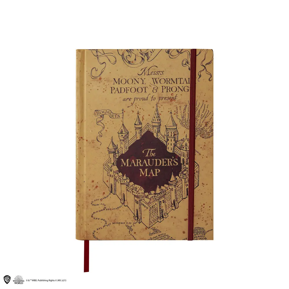 Harry Potter Notebook A5 Pobertův Plán - Zápisník formátu A5 fotografii produktu