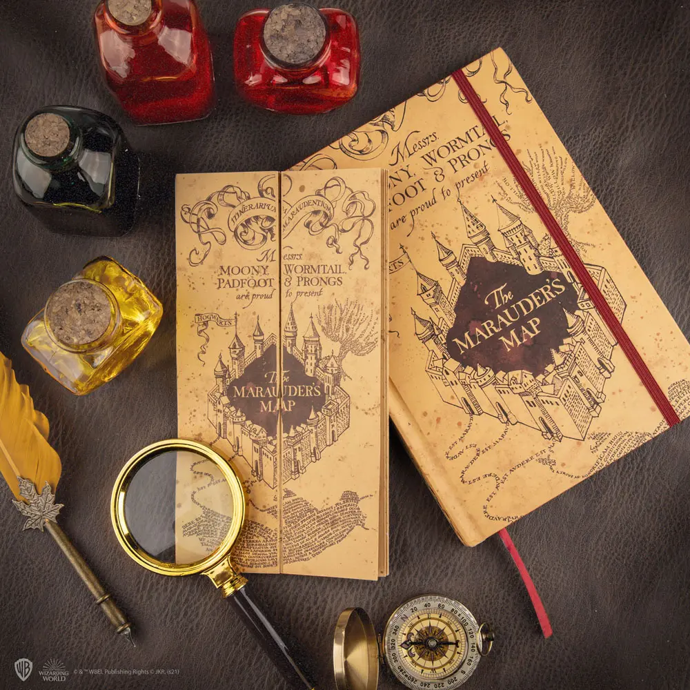 Harry Potter Notebook A5 Pobertův Plán - Zápisník formátu A5 fotografii produktu