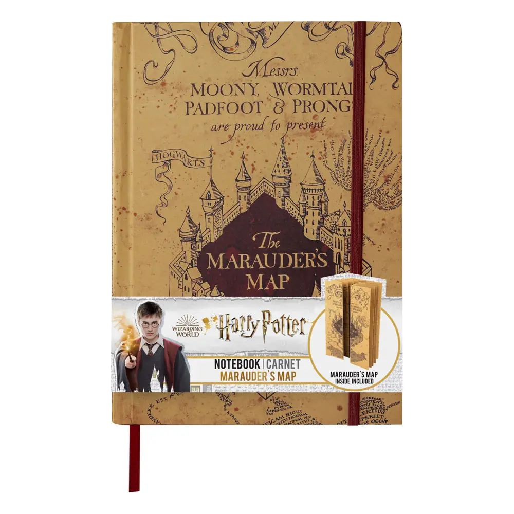 Harry Potter Notebook A5 Pobertův Plán - Zápisník formátu A5 fotografii produktu