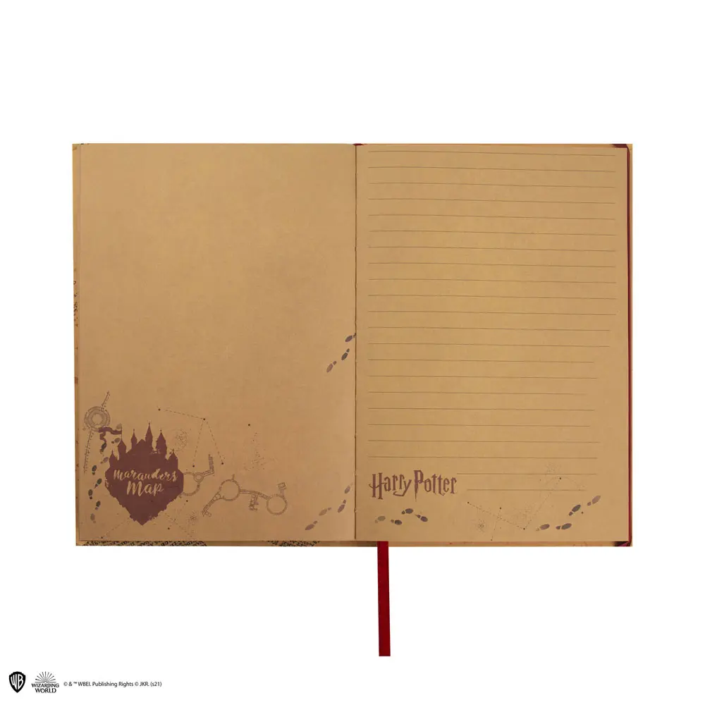 Harry Potter Notebook A5 Pobertův Plán - Zápisník formátu A5 fotografii produktu