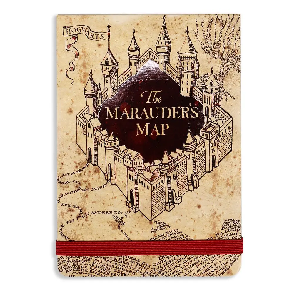 Harry Potter Mini zápisník Marauder's Map fotografii produktu