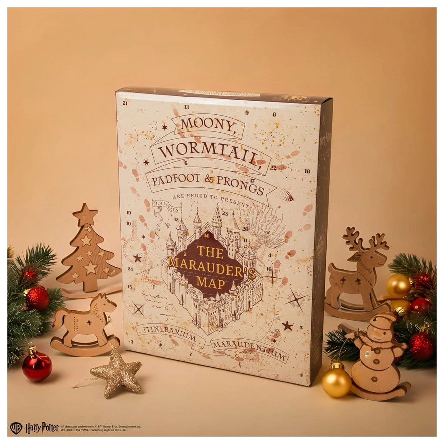 Harry Potter Adventní Kalendář Marauder's Map Nová Edice 2026 fotografii produktu