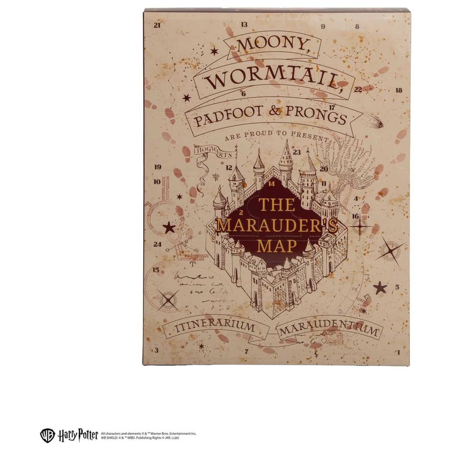 Harry Potter Adventní Kalendář Marauder's Map Nová Edice 2026 fotografii produktu