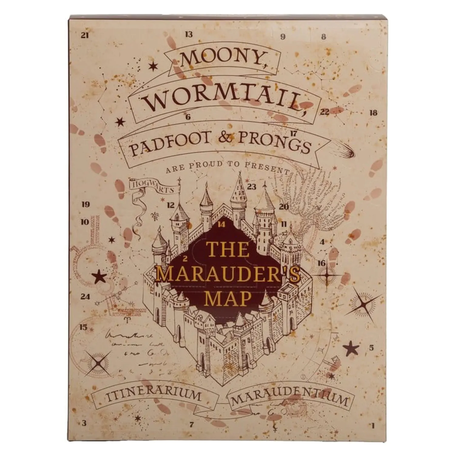 Harry Potter Adventní Kalendář Marauder's Map Nová Edice 2026 fotografii produktu