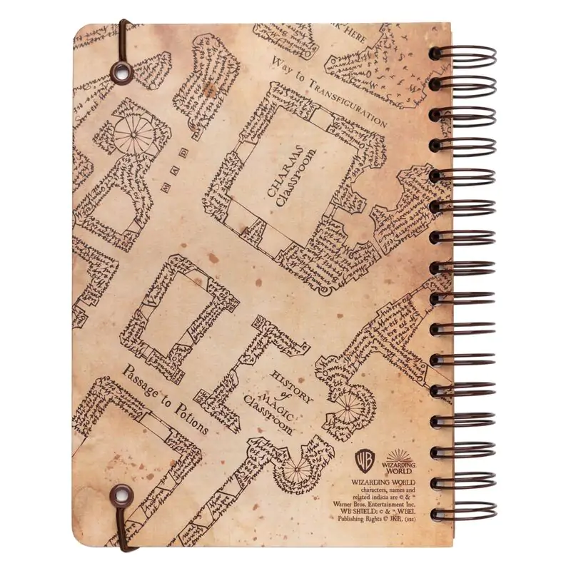 Harry Potter Marauders Map A5 zápisník fotografii produktu