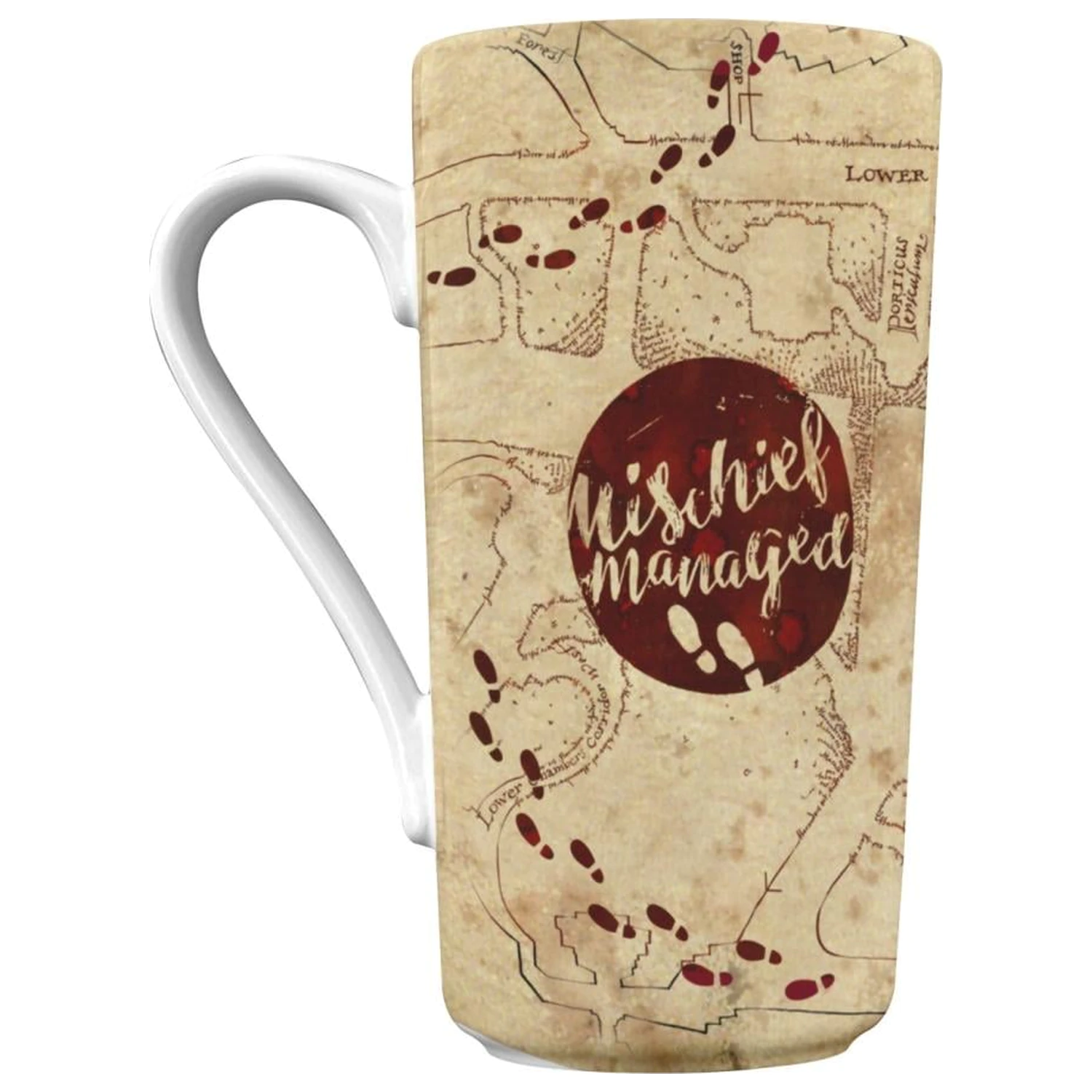 Harry Potter Marauders Map Latte hrnek fotografii produktu