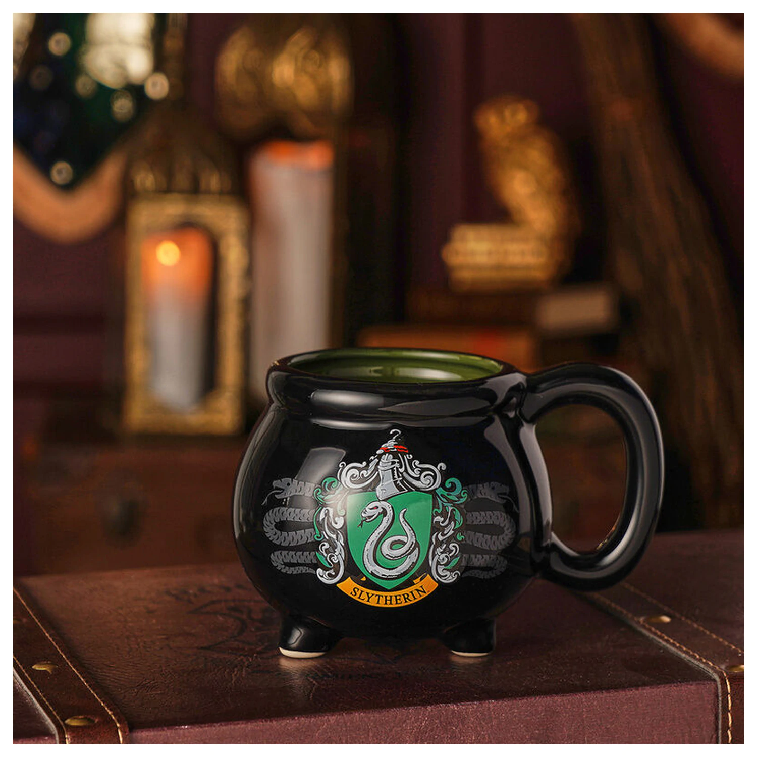 Harry Potter Slytherin kotlíkový hrnek fotografii produktu
