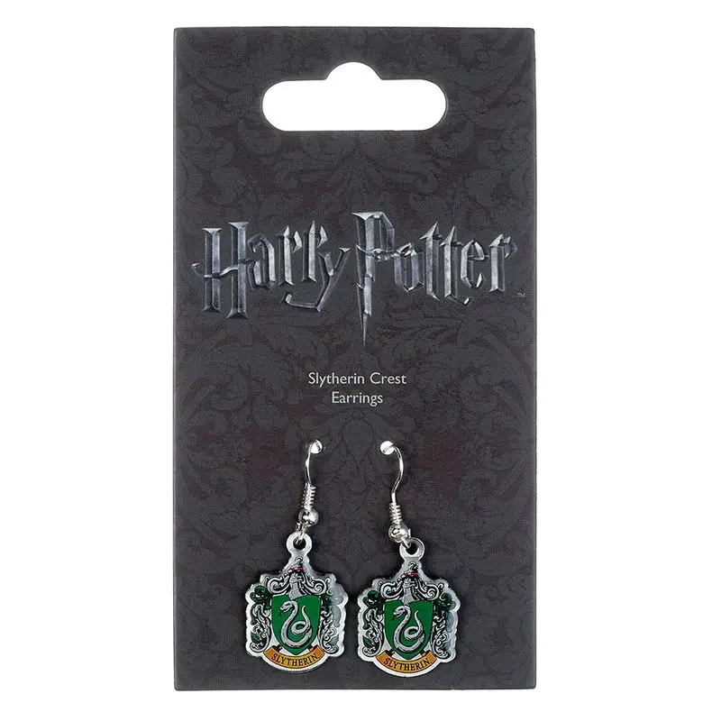 Harry Potter Slytherin Crest náušnice fotografii produktu