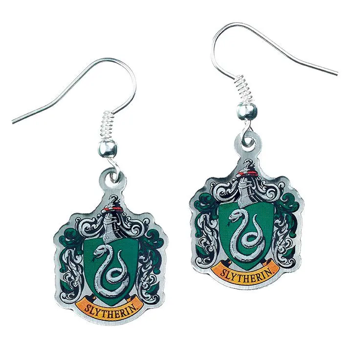 Harry Potter Slytherin Crest náušnice fotografii produktu