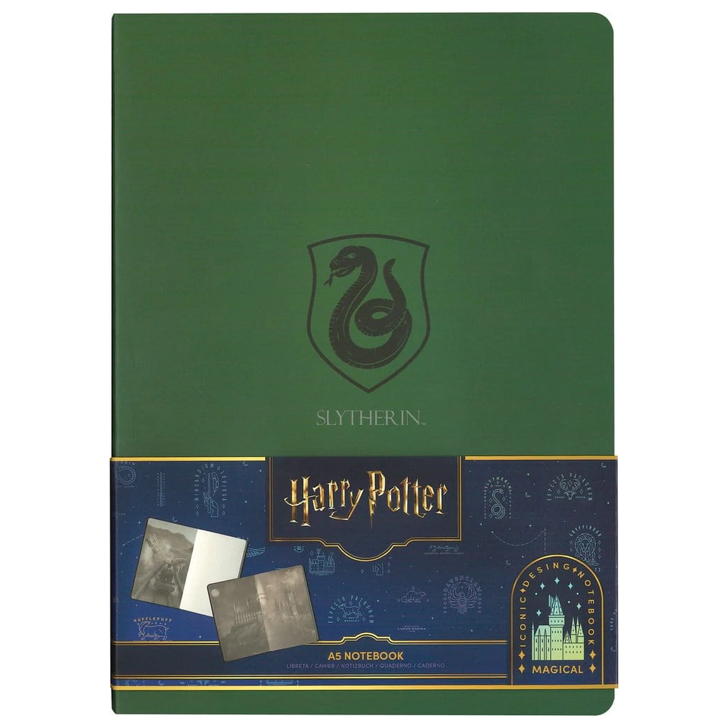 Harry Potter Měkká vazba Zápisník Slytherin 21 cm fotografii produktu