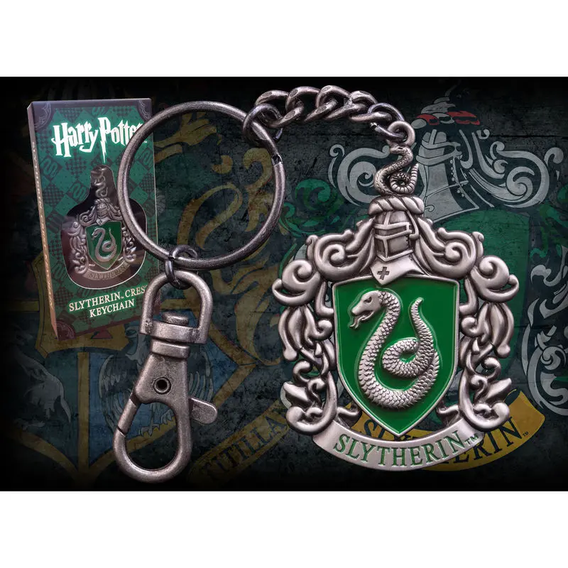 Harry Potter Kovový klíčenka Slytherin 5 cm fotografii produktu