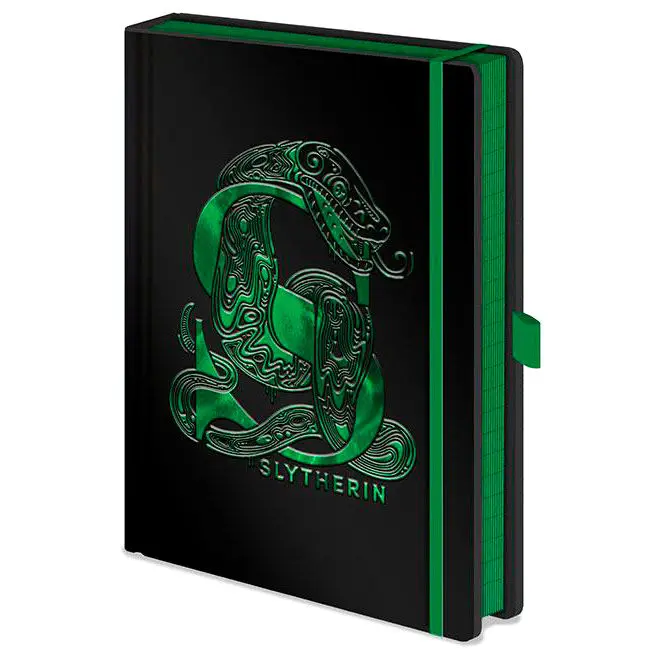 Harry Potter Premium Notebook A5 Zmijozel Foil fotografii produktu