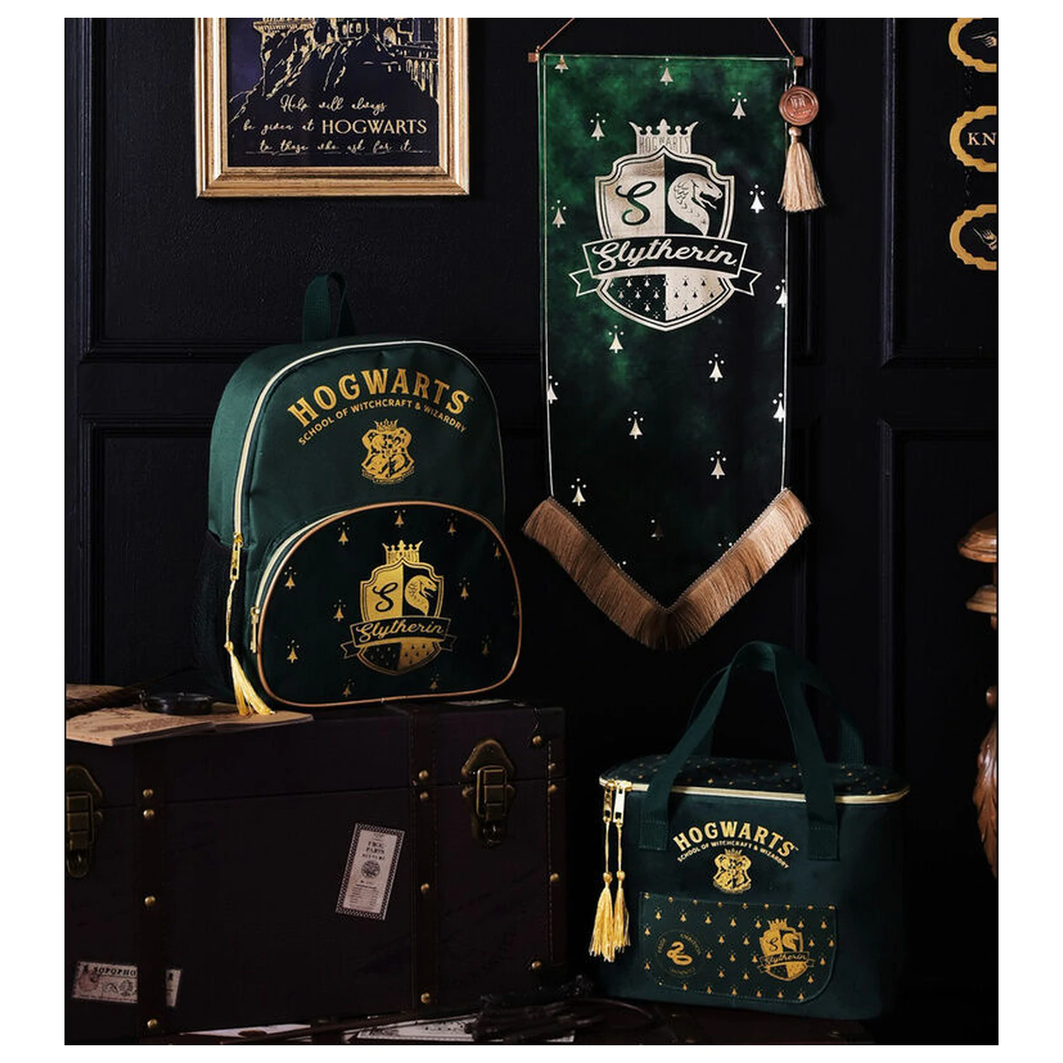 Harry Potter Slytherin taška na oběd fotografii produktu