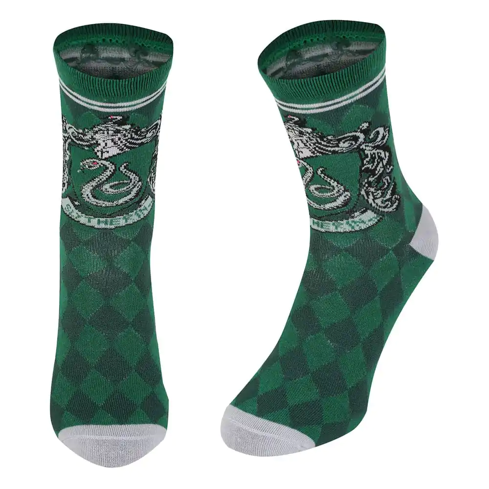 Ponožky Harry Potter Slytherin L-XL fotografii produktu