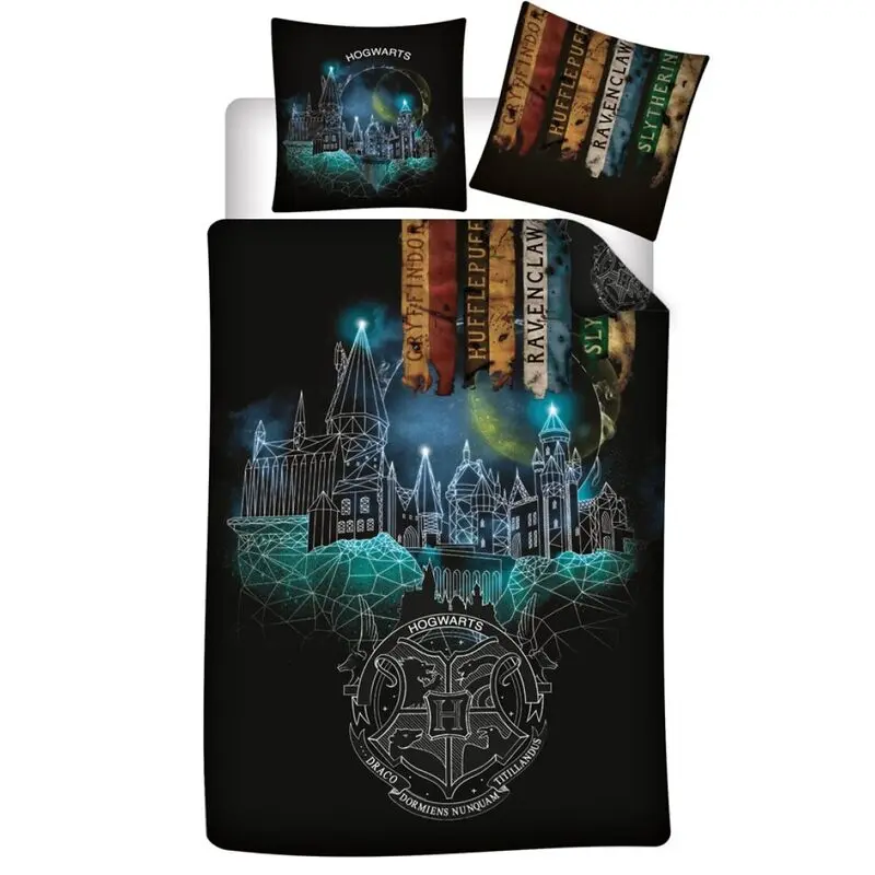 Povlečení na přikrývku z mikrovlákna Harry Potter postel 90cm fotografii produktu