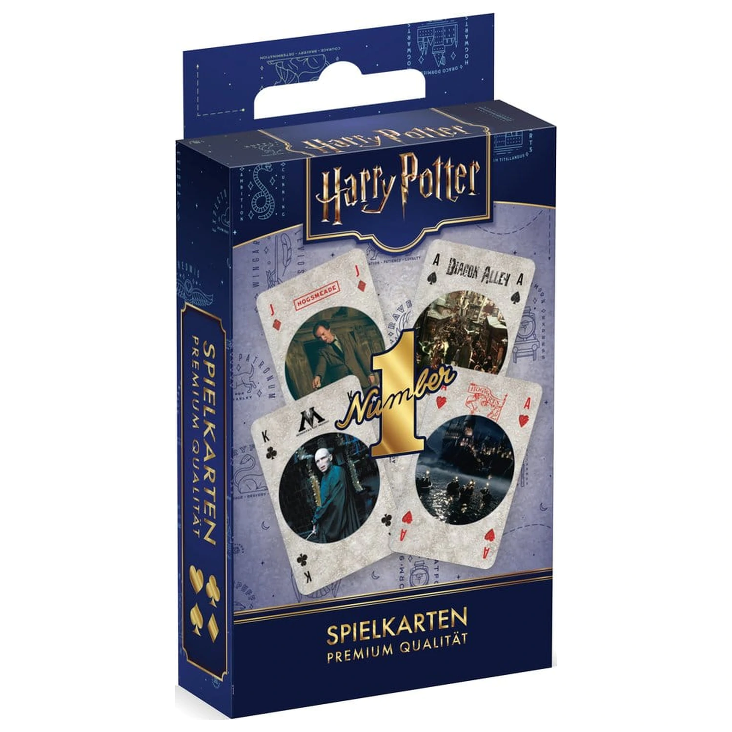 Harry Potter hrací karty *German Version* fotografii produktu
