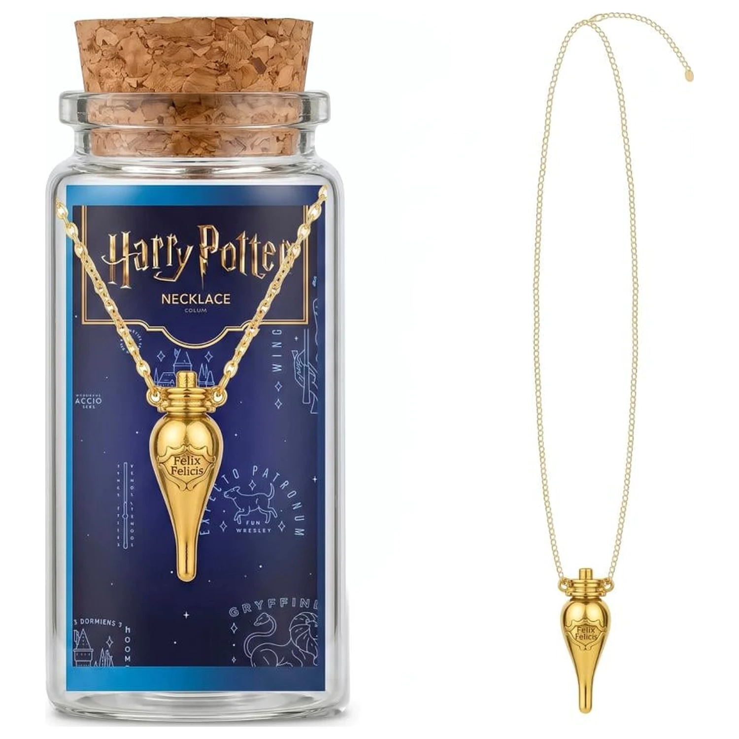 Harry Potter náhrdelník ve výstavní vitríně fotografii produktu