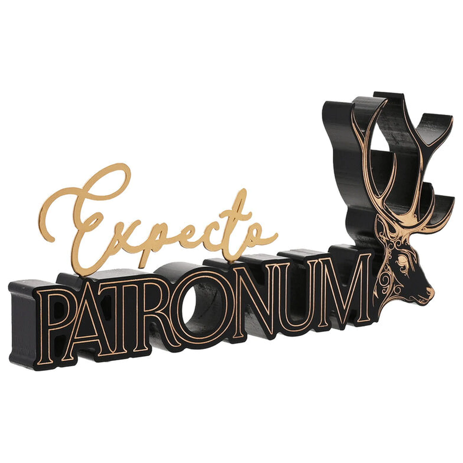 Harry Potter Patronum dřevěná cedule fotografii produktu