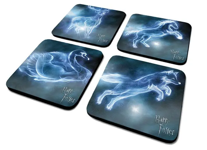 Harry Potter Podtácek 4-Pack Patronus fotografii produktu