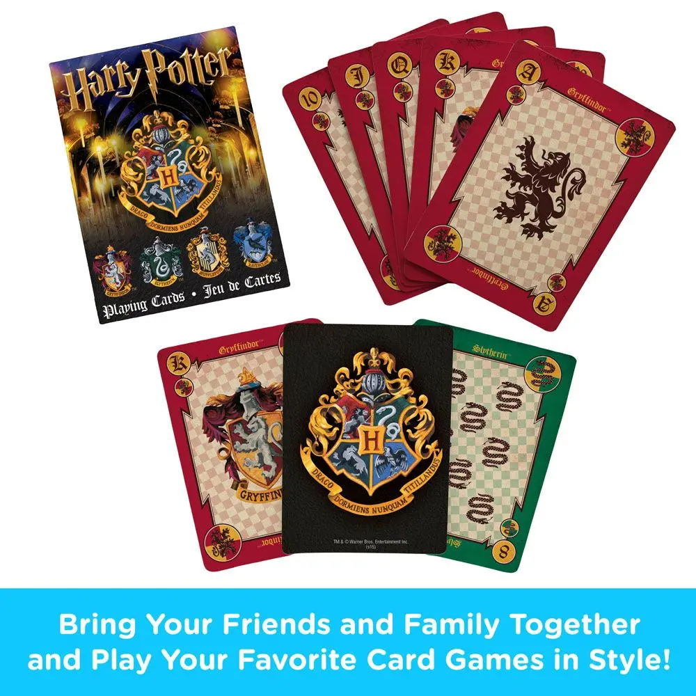 Harry Potter Playing Cards Crests - Hrací karty erby fotografii produktu