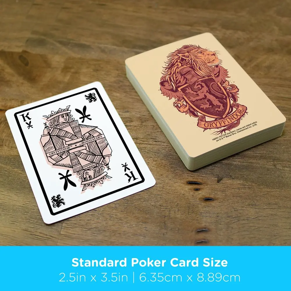 Harry Potter Playing Cards Gryffindor - hrací karty fotografii produktu