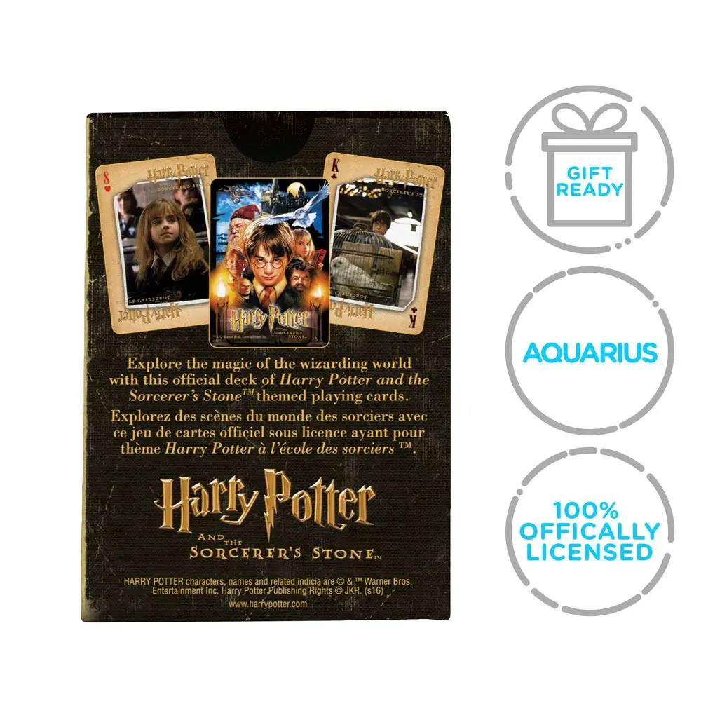 Harry Potter Playing Cards Harry Potter a Kámen mudrců hrací karty fotografii produktu