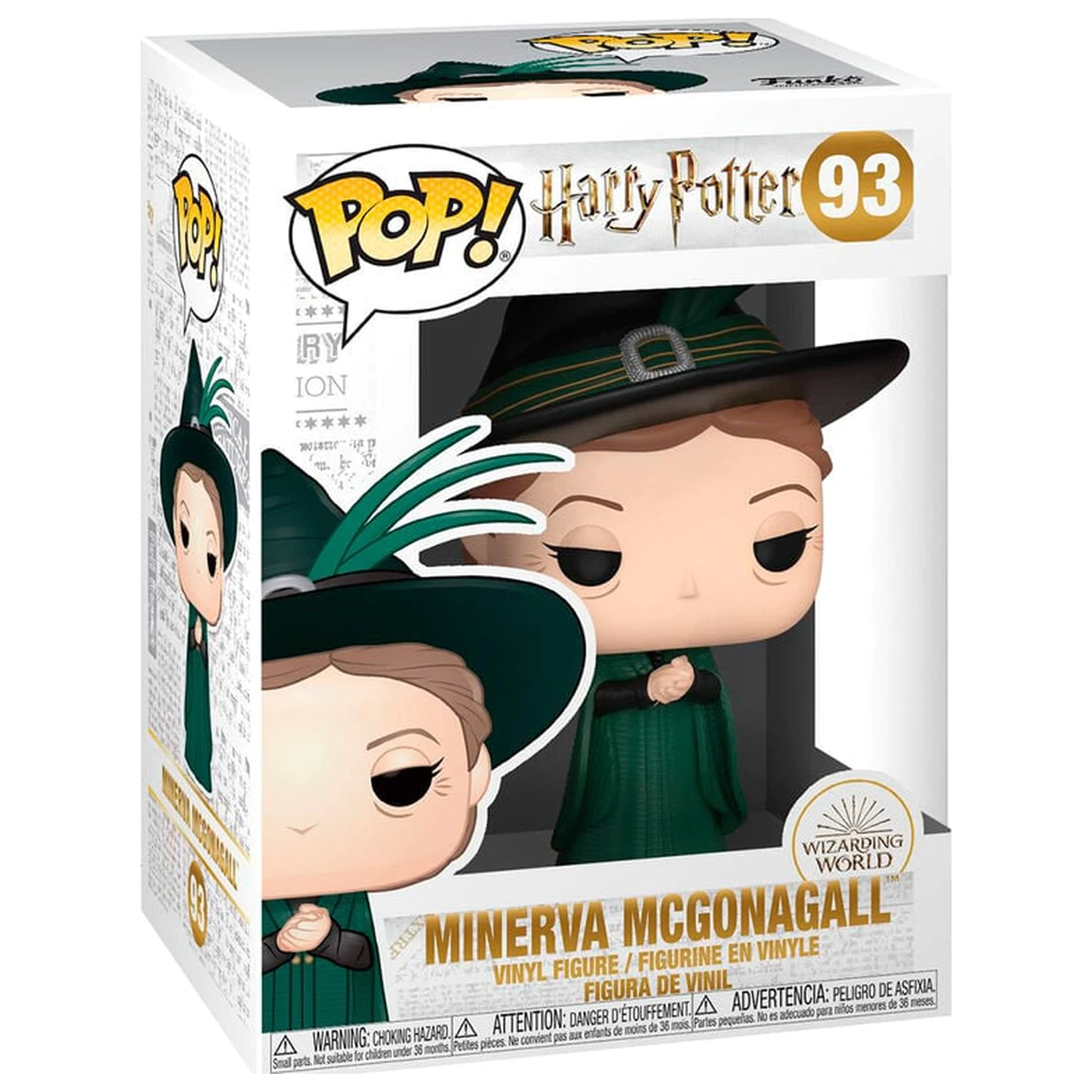 Harry Potter POP! Movies Vinyl Figure Minerva McGonagall (Yule) 9 cm fotografii produktu