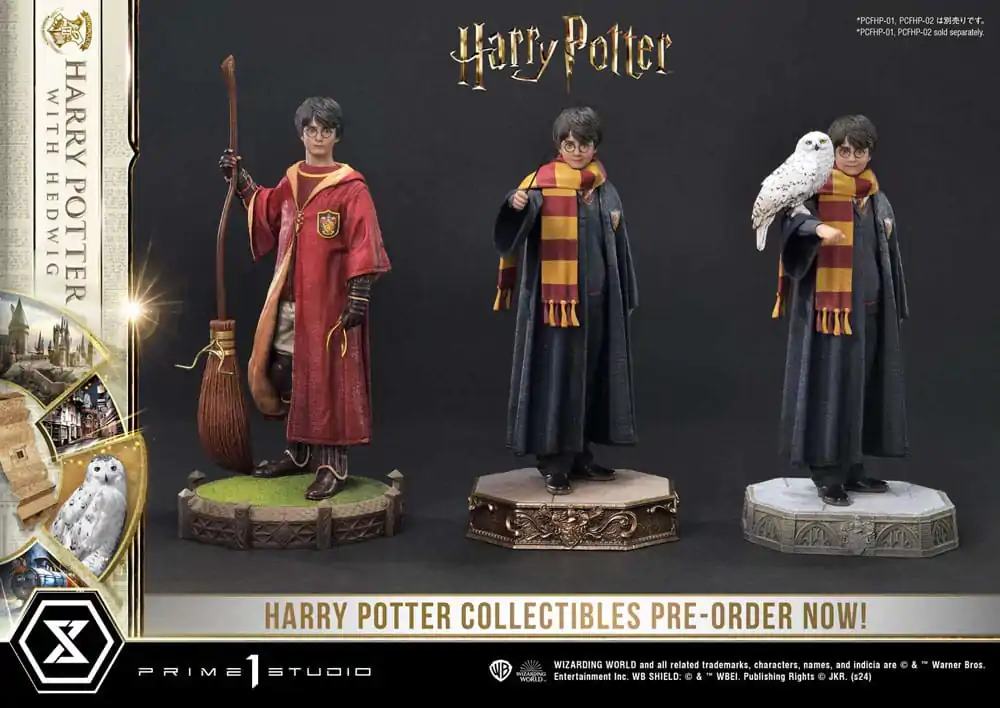 Harry Potter Prime Collectibles socha 1/6 Harry Potter s Hedwig 28 cm fotografii produktu