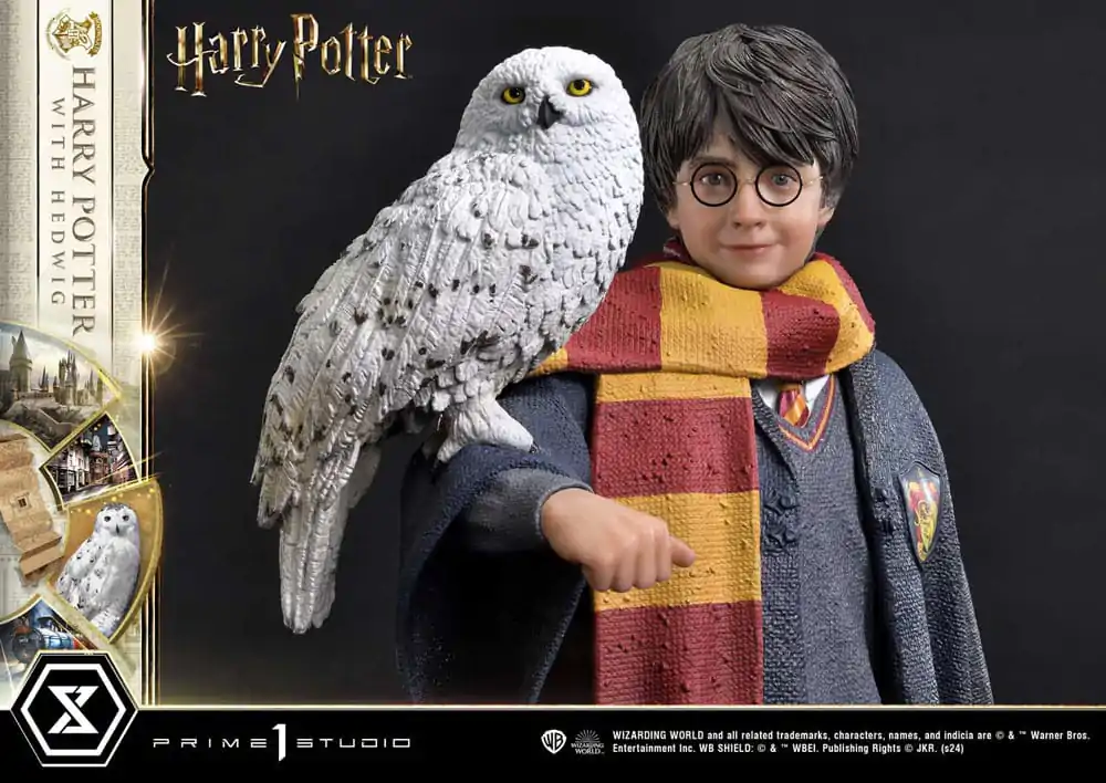 Harry Potter Prime Collectibles socha 1/6 Harry Potter s Hedwig 28 cm fotografii produktu