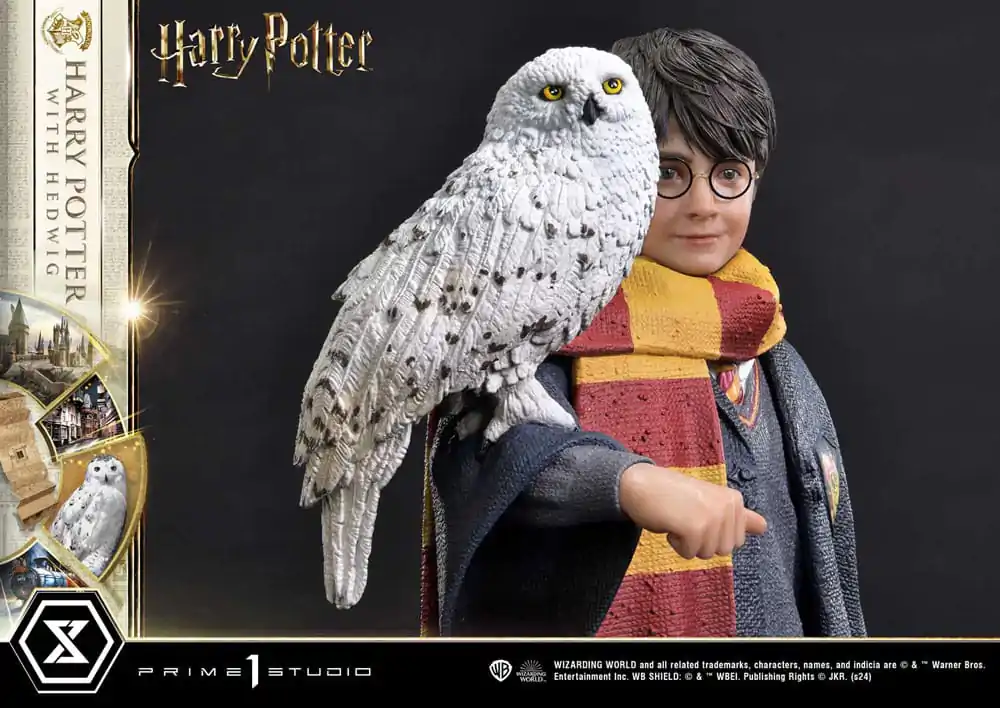 Harry Potter Prime Collectibles socha 1/6 Harry Potter s Hedwig 28 cm fotografii produktu