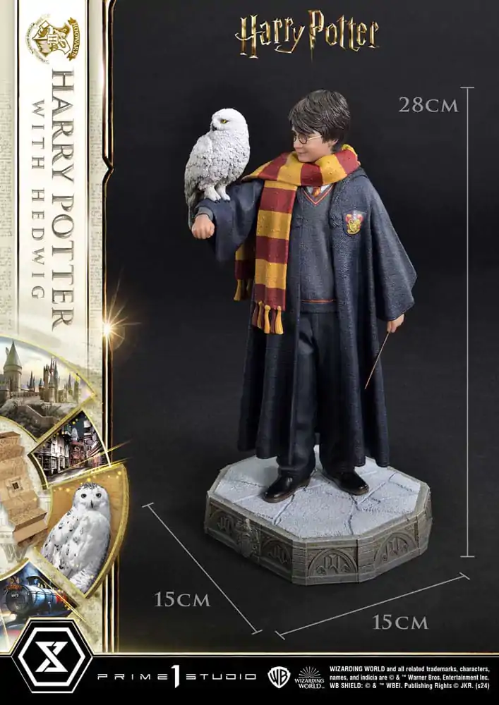 Harry Potter Prime Collectibles socha 1/6 Harry Potter s Hedwig 28 cm fotografii produktu