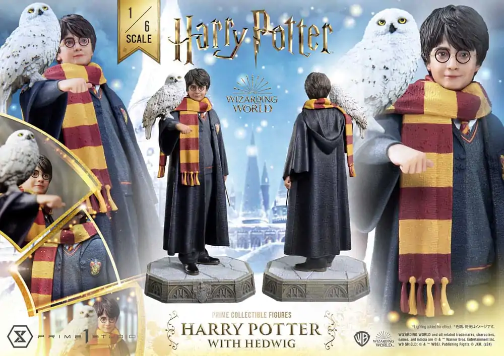 Harry Potter Prime Collectibles socha 1/6 Harry Potter s Hedwig 28 cm fotografii produktu